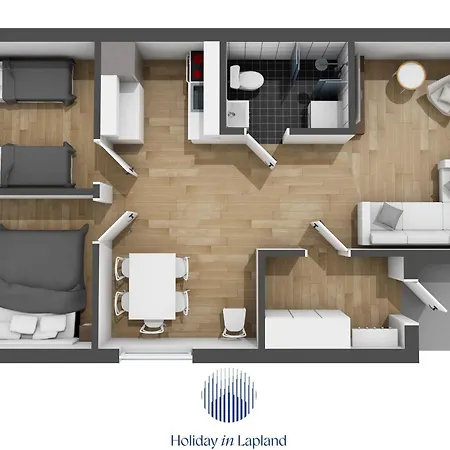 Quality A By In Lapland Apartment